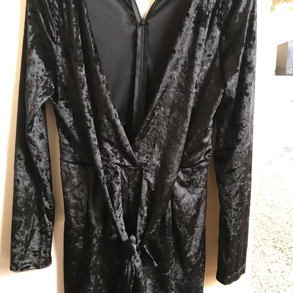 Velvet romper